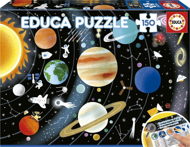 Educa Puzzle Slnečná Sústava 150 Dielikov
