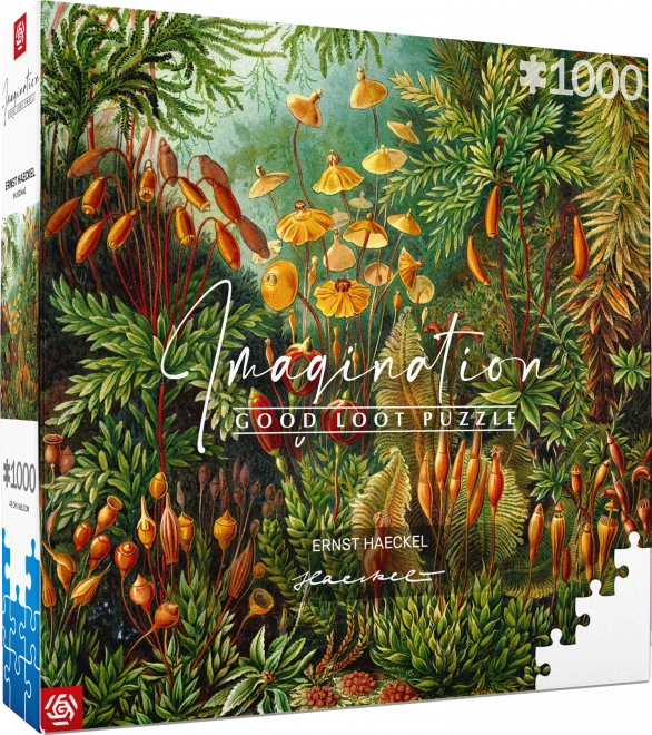 Good Loot puzzle Imagination: Ernst Haeckel - Muscinae 1000 dielikov