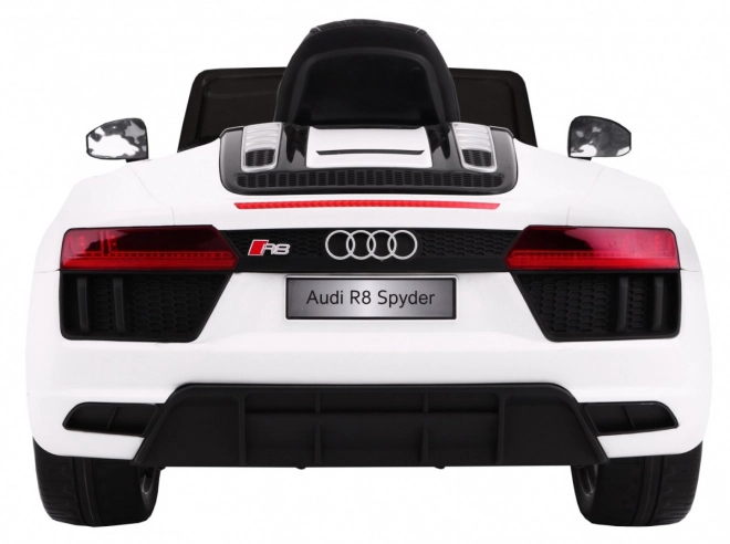 Audi R8 Spyder na akumulátor biela