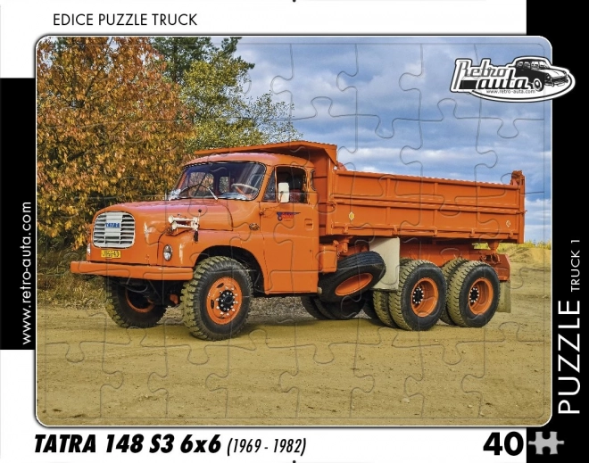 Retro puzzle Tatra 148 S3 6x6