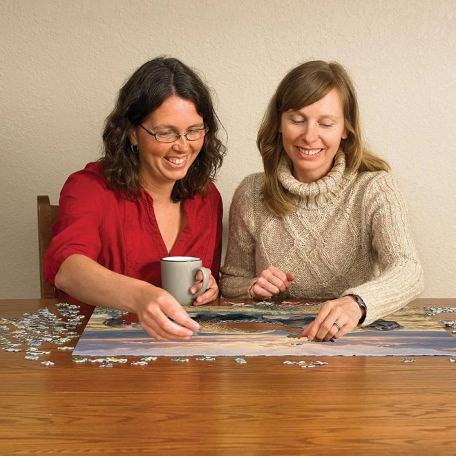 Puzzle Prašné pláně 1000 dielikov COBBLE HILL