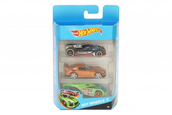 Hot Wheels Sada Autíčok 3ks