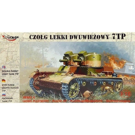 Poľský ľahký tank 7TP - dvojvežový