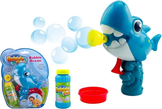 Bublifuková pištoľ Bubble Fun Žralok