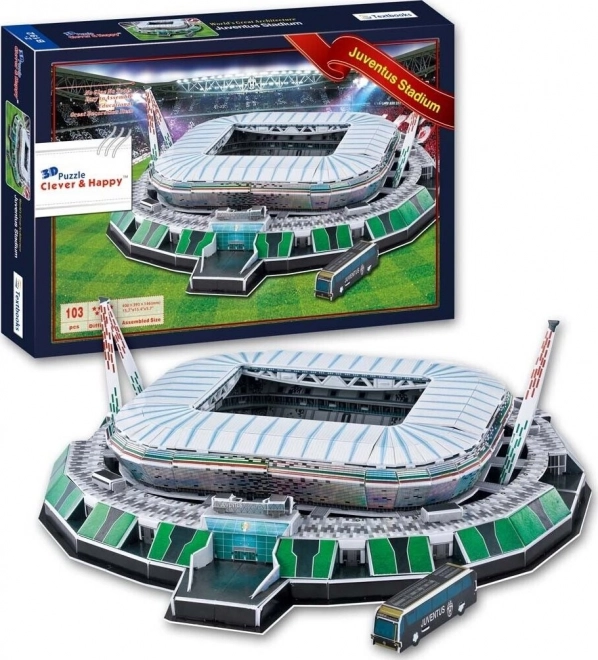 3D puzzle štadión Allianz - FC Juventus