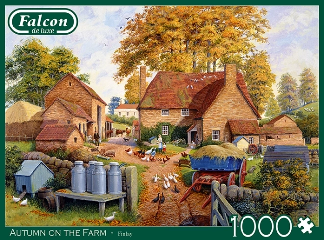 Falcon Puzzle Podzim na Farme 1000 Dielikov