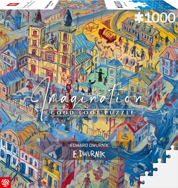 Puzzle Imagination: Edward Dwurnik - Radzymin 1000 dielikov