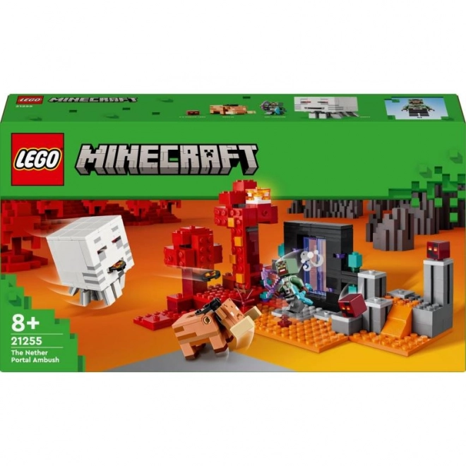 Lego Minecraft Prepadnutie v portáli do Netheru