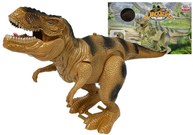 Dinosaurus Tyrannosaurus Rex na Baterky Hnedý