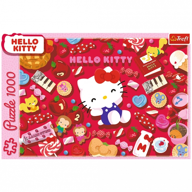 Puzzle Hello Kitty 1000 dielikov