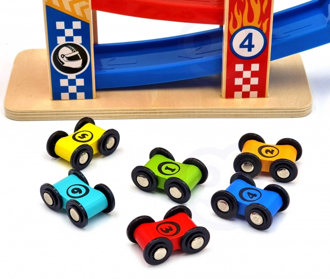 Tooky Toy Farebná šmýkačka pre autá