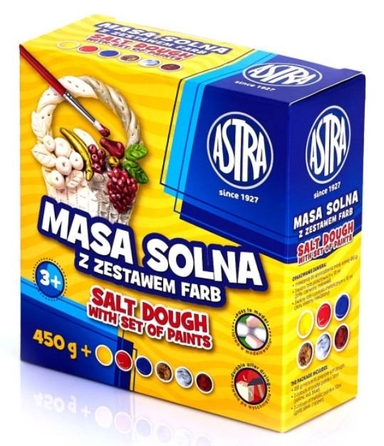 Astra soľná modelovacia hmota s farbami