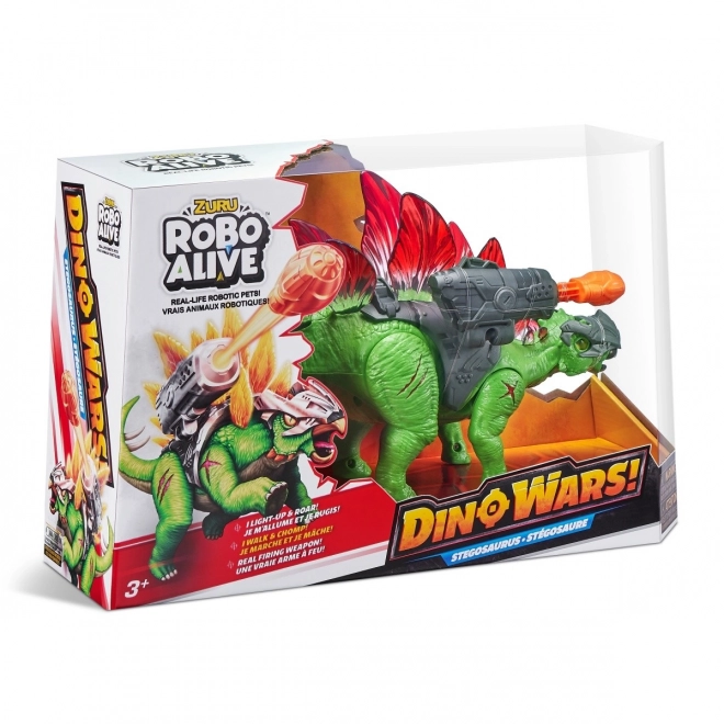 Interaktívna figúrka Robo Alive Dino Wars Stegosaurus