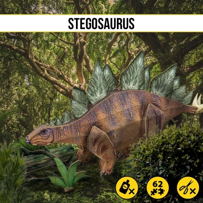 3D puzzle National Geographic: Stegosaurus