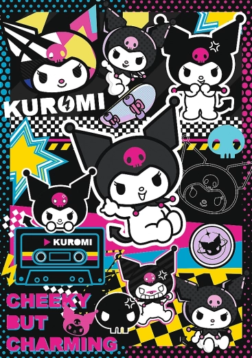 puzzle 1000 dielikov – vo svete KUROMI (Trefl)