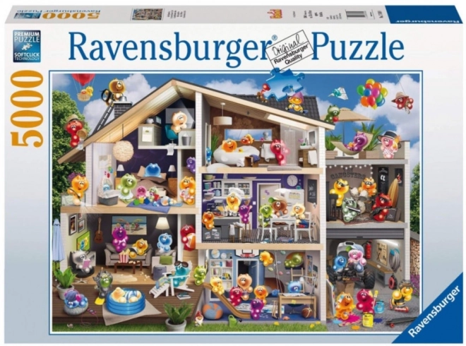 Ravensburger Puzzle Domeček pre Gelini 5000 dielikov