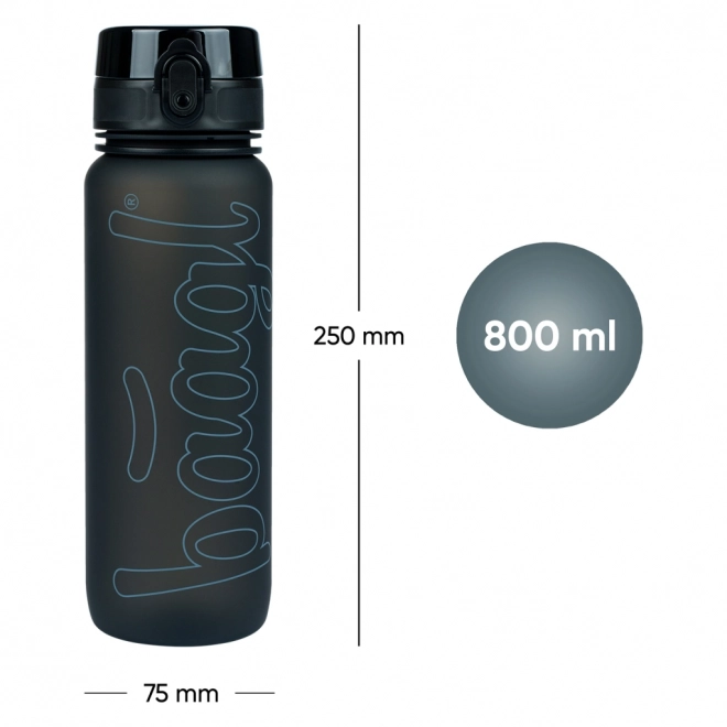 Tritanová fľaša na pitie Black 800 ml