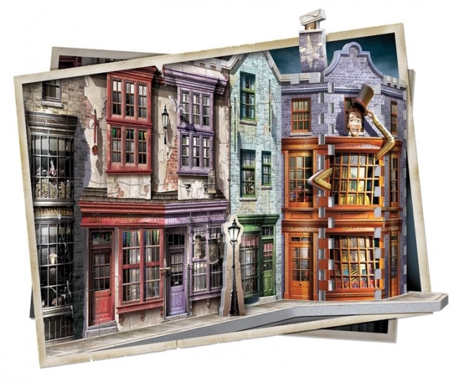 WREBBIT 3D puzzle Harry Potter: Příčna ulica 450 dielikov