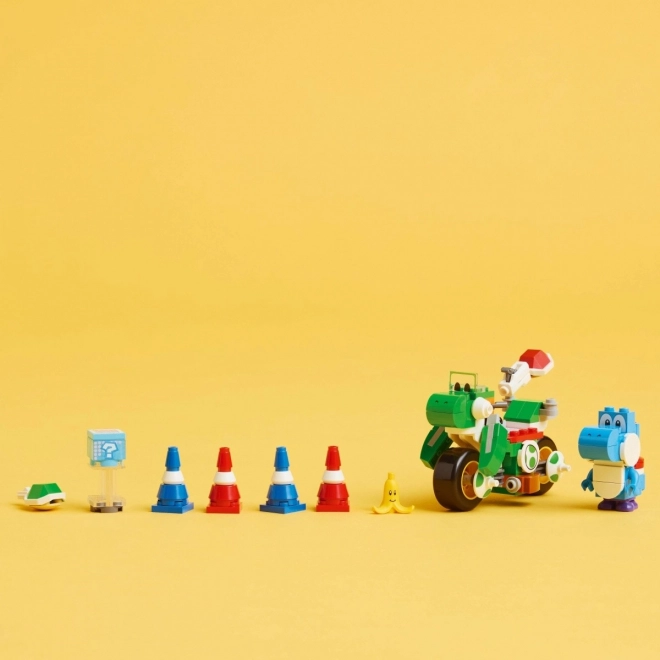 Lego Super Mario Mario Kart - Motorka Yoshi