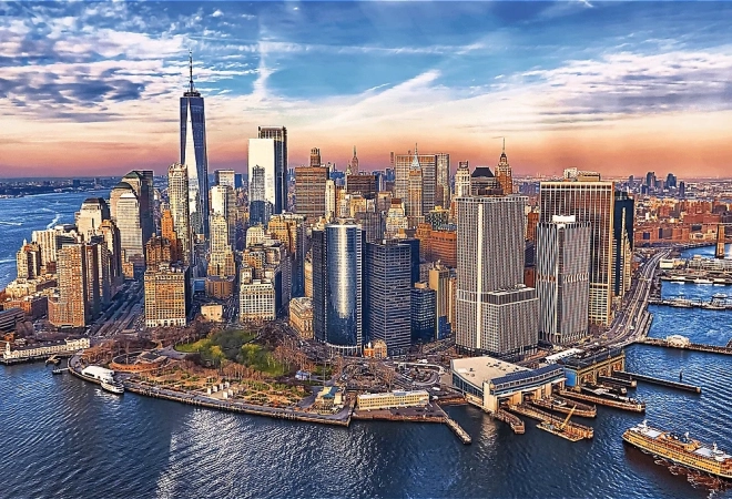 Puzzle TREFL Cityscape: Manhattan, New York, USA 1500 dielikov