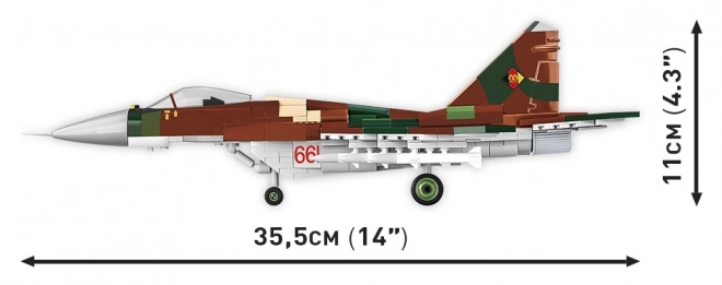 Cobi MiG-29 ozbrojené sily Východné Nemecko model 1:48