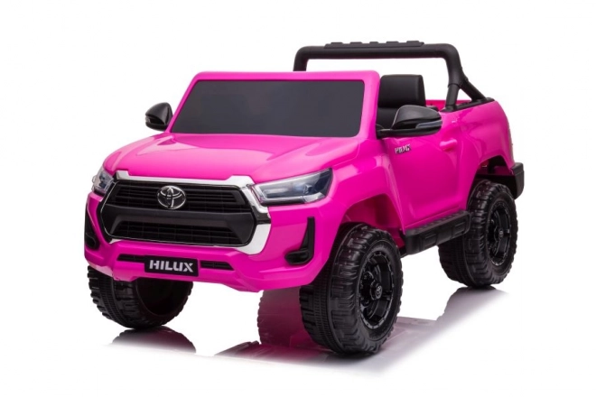 Auto na akumulátor Toyota Hilux ružové