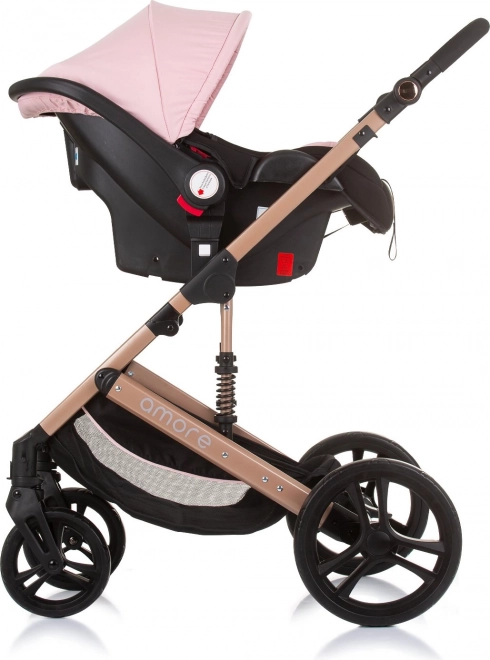 Chipolino Autosedačka Amore i-Size 40-85cm, Flamingo – Flamingo