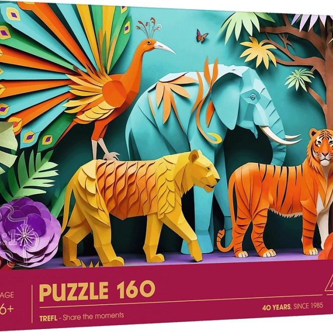 Trefl Puzzle Paper Art: Džungľa 160 dielov