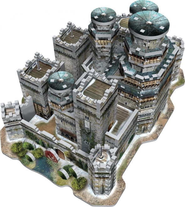 3D puzzle WREBBIT Hra o tróny: Zimohrad 910 dielikov