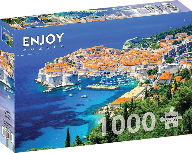 Puzzle Staré Mesto Dubrovník, Chorvátsko 1000 Dielikov