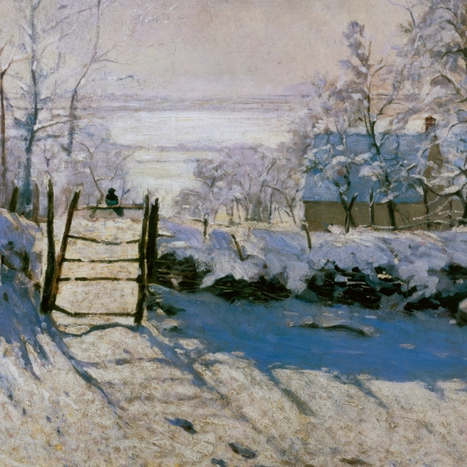 Poznámkový kalendár Claude Monet 2026, 30 x 30 cm