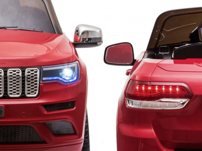 Auto na akumulátor Jeep Grand Cherokee – Lakovaná červená