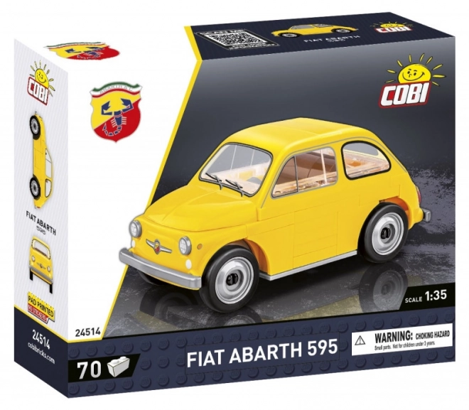 Cobi Fiat Abarth 595 – stavebnica