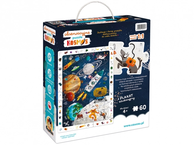 Pozorovacie puzzle - Vesmir