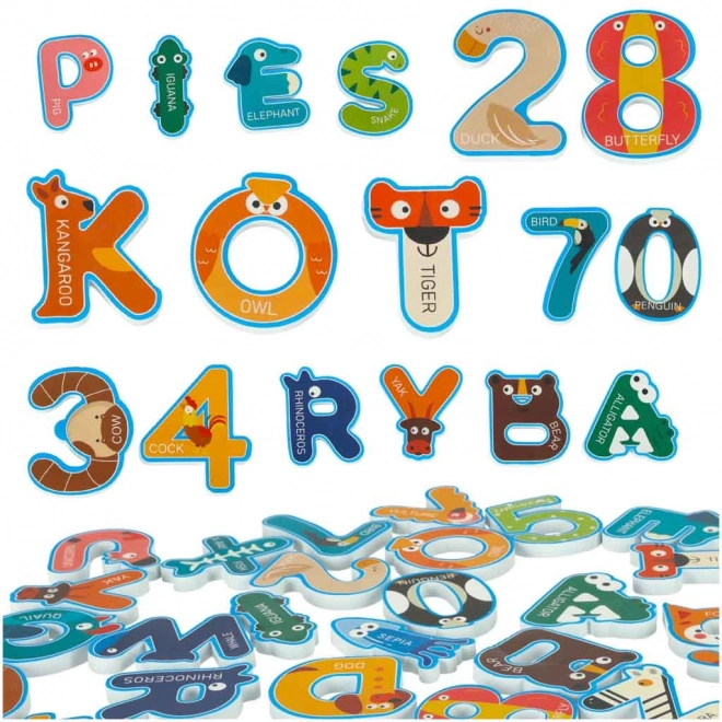 Hračky do kúpeľa pre deti penové puzzle abeceda