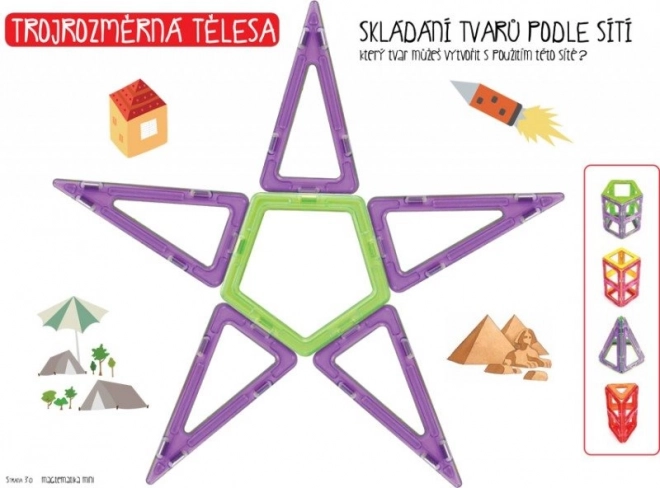 Magformers učebnica matematika (slovensky)