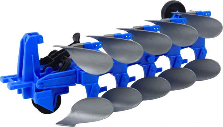 Viacbritový pluh pre realistickú prácu na poli