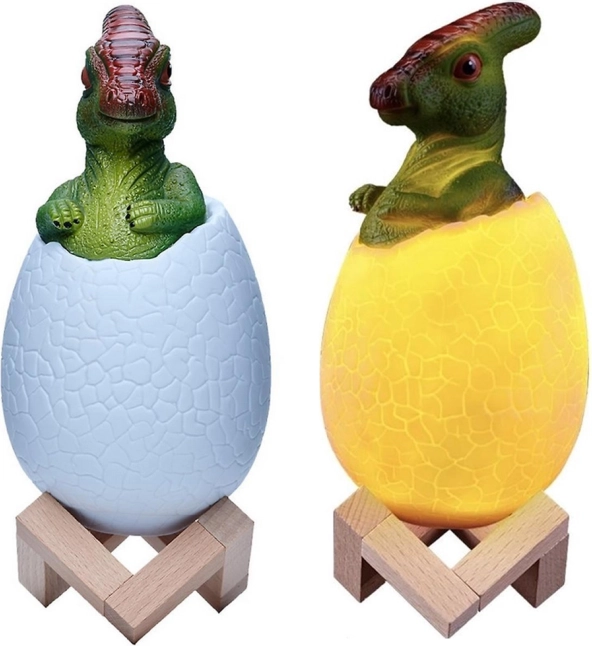Hravý dizajn dinosaurovho vajca