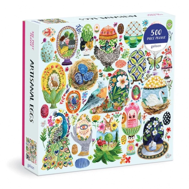 Puzzle maľované vajíčka 500 dielikov
