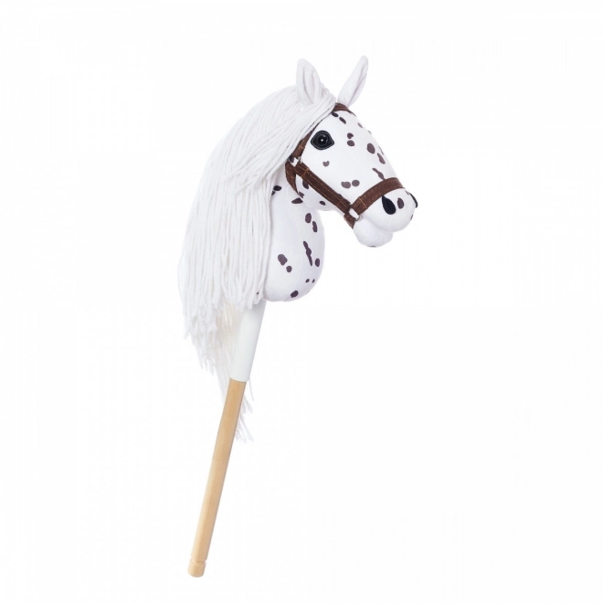 Hobby Horse HOPPIHORSE A4 Leopard - biely