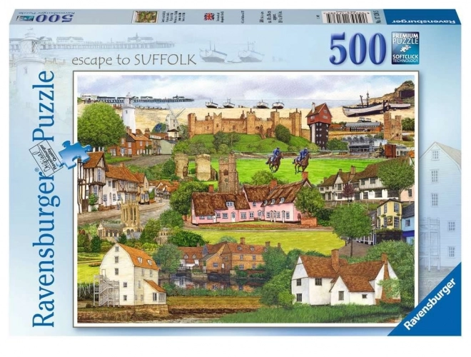 Ravensburger Puzzle Útěk do Suffolku 500 dielikov