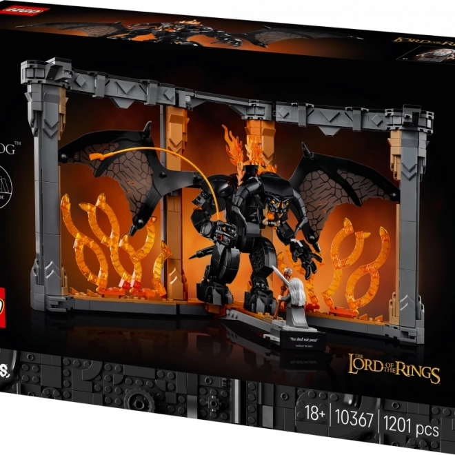 LEGO Ikony Knižná zarážka: Pán prsteňov – Balrog