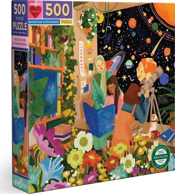 Čtvercové puzzle Hvězdářky 500 dielikov