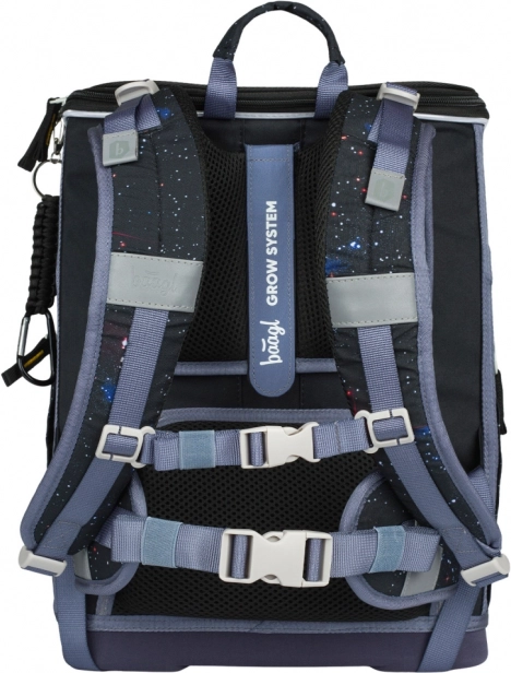 Školská aktovka Baagl Zippy Plus Pixel Space