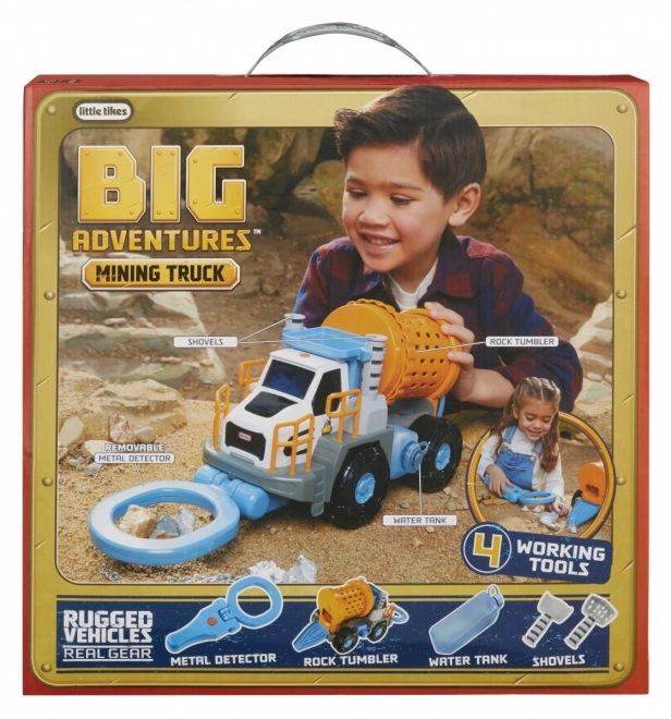 Ťažobné nákladné auto Big Adventures set