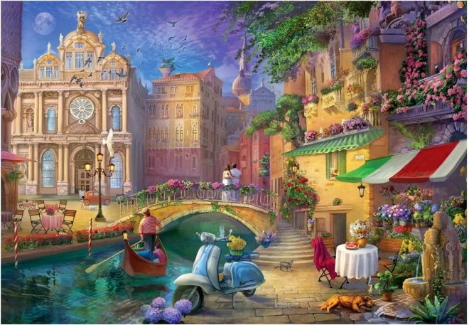 Puzzle Romantické Benátky 500 dielikov