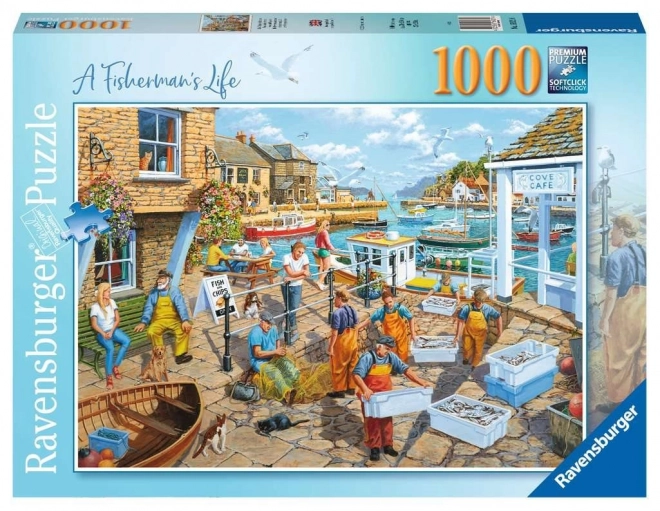 Ravensburger Puzzle Rybársky Život 1000 Dielikov