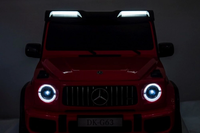 Elektrické auto Mercedes G63 XXL červené 4x4