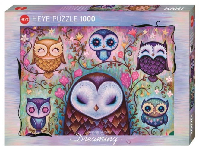 Puzzle Snenie: Veľká sova 1000 dielikov