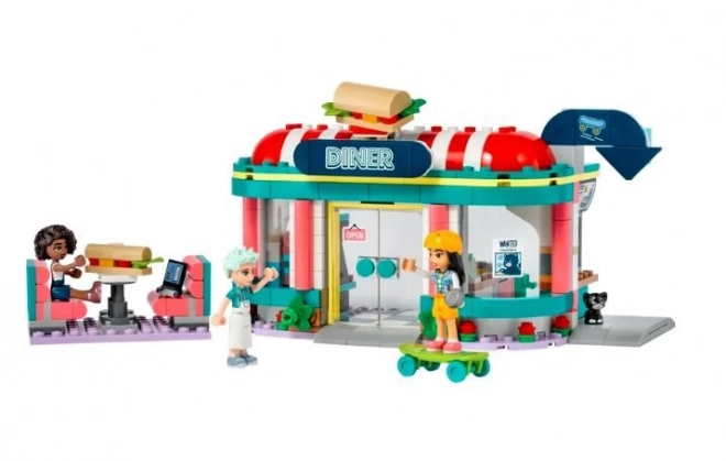 LEGO Friends Bistro v Centre Heartlake